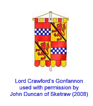 Lord Crawford's gonfannon